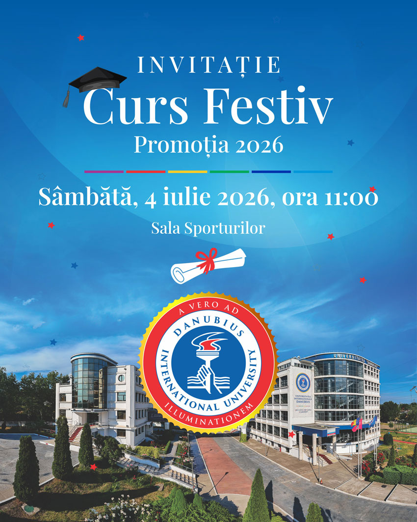 INVITAȚIE LA CEREMONIA DE ABSOLVIRE A PROMOȚIEI 2026