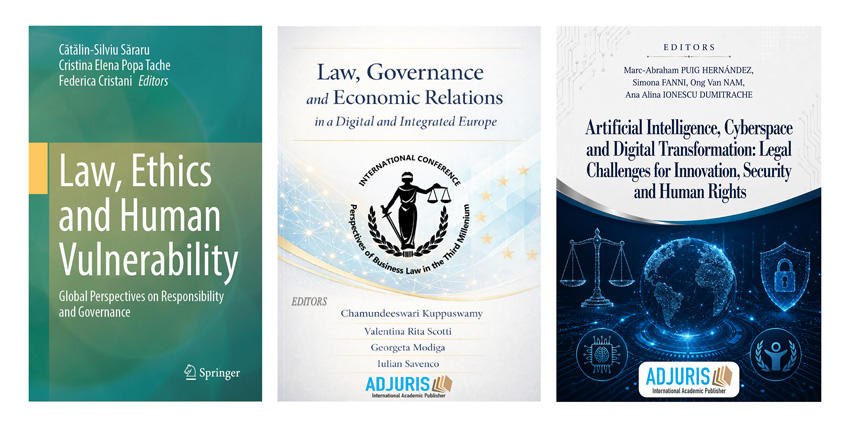 Excelența academică a FDGI, confirmată prin contribuții editoriale la nivel international
