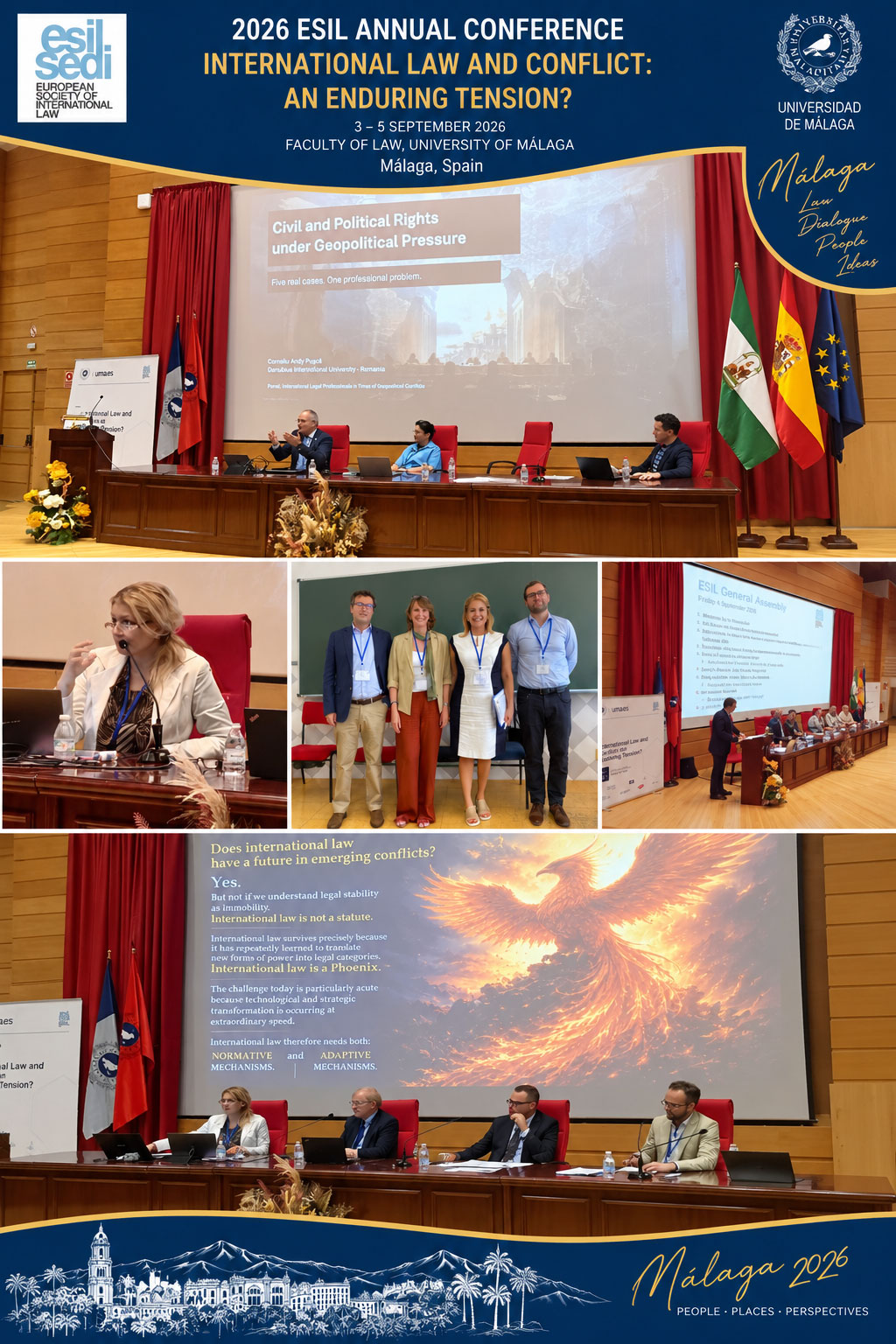 DANUBIUS INTERNATIONAL UNIVERSITY LA CEA DE-A XXI-A CONFERINȚĂ ANUALĂ ESIL – MÁLAGA 2026