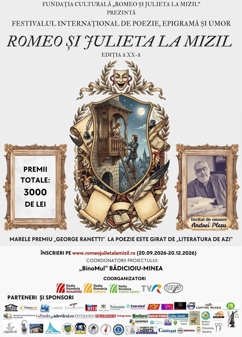 Festivalul Internațional „Romeo și Julieta la Mizil” – ediția a XX-a
