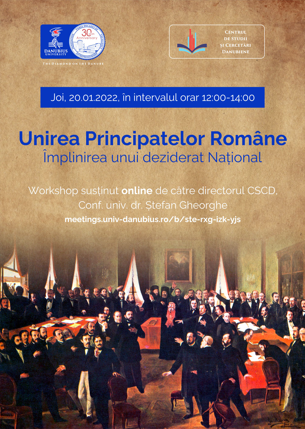 UNIREA PRINCIPATELOR ROMANE, IMPLINIREA UNUI DEZIDERAT NATIONAL