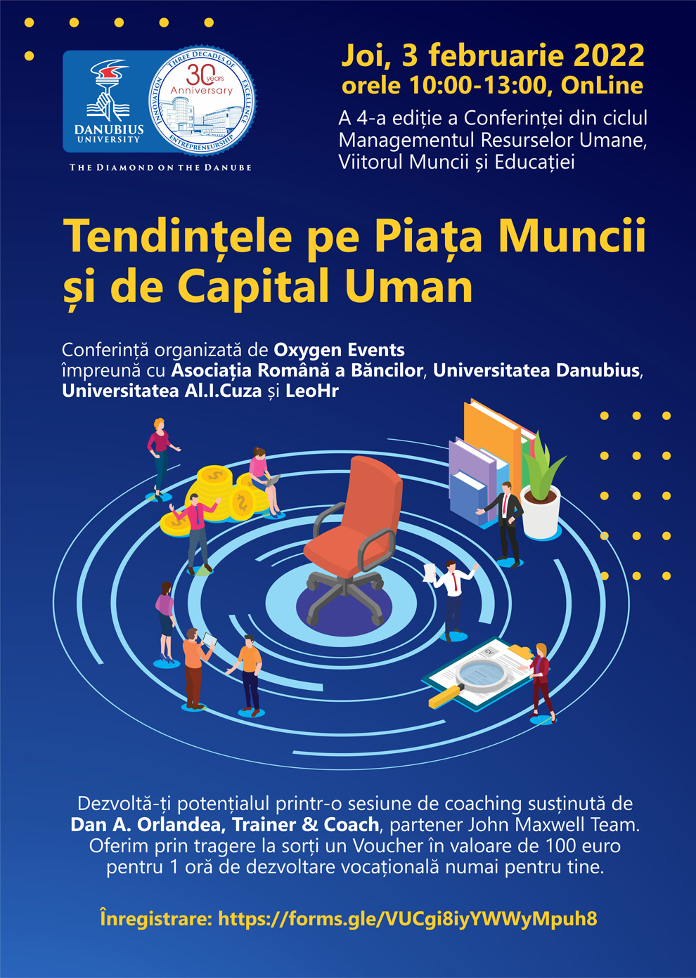 Ediția a 4-a a Conferinței Managementul Resurselor Umane, Viitorul Muncii și Educației 