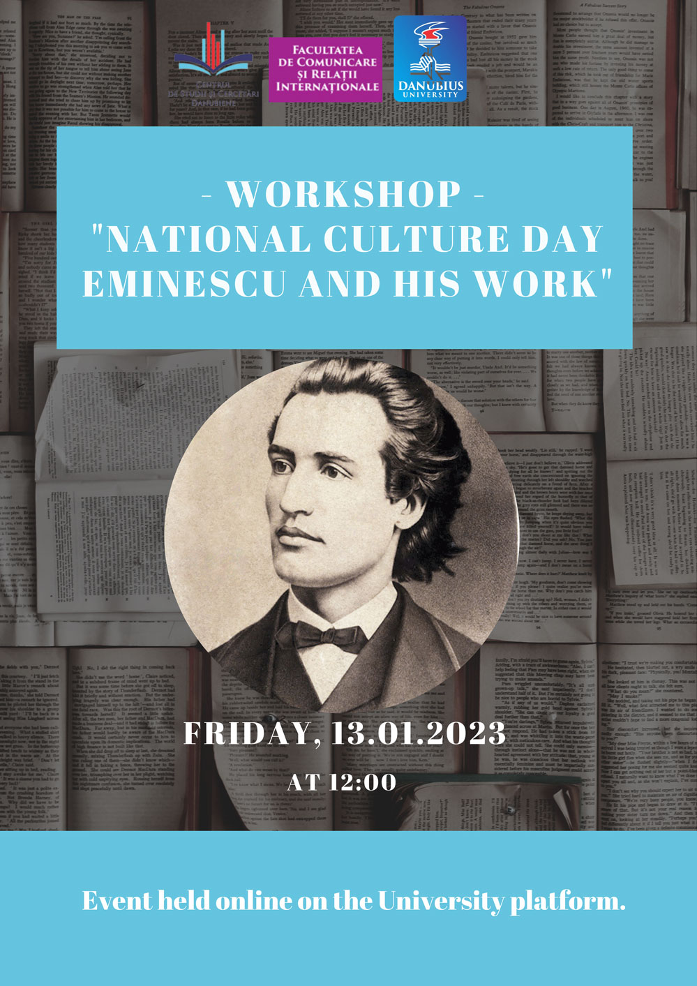 Workshop with the theme &quot;EMINESCU NATIONAL CULTURE DAY AND HIS WORK&quot;