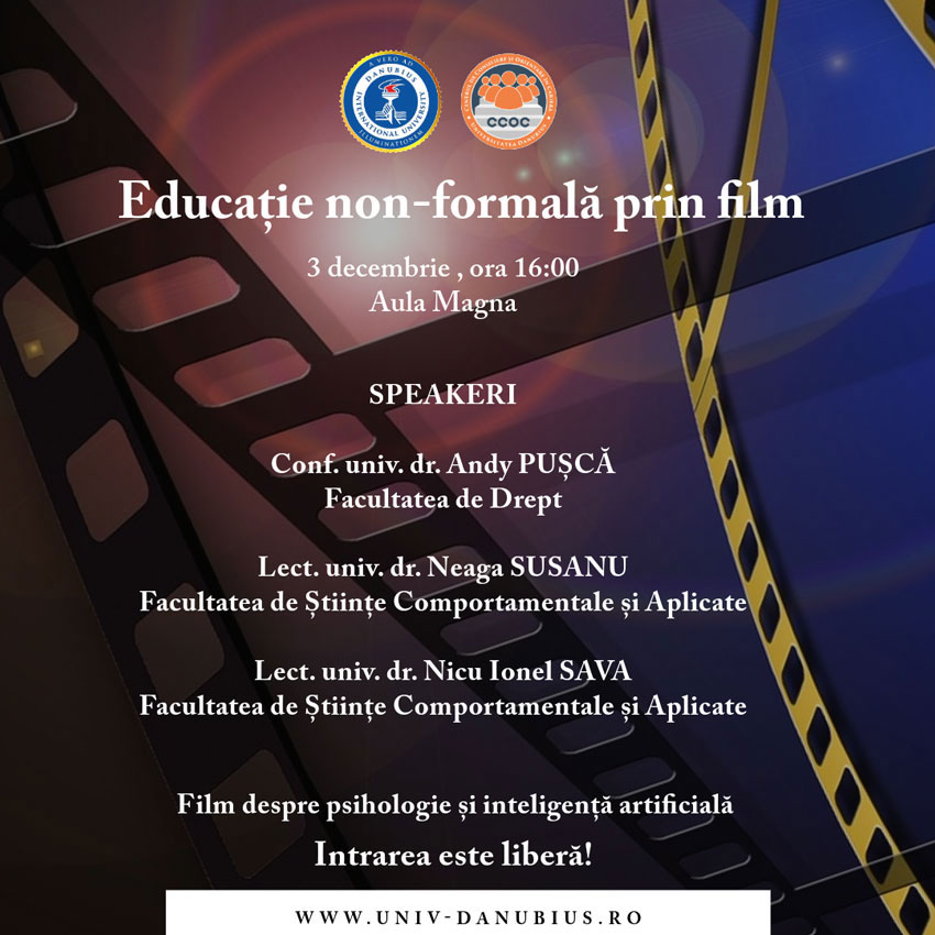 EDUCAȚIE NON-FORMALĂ PRIN FILM