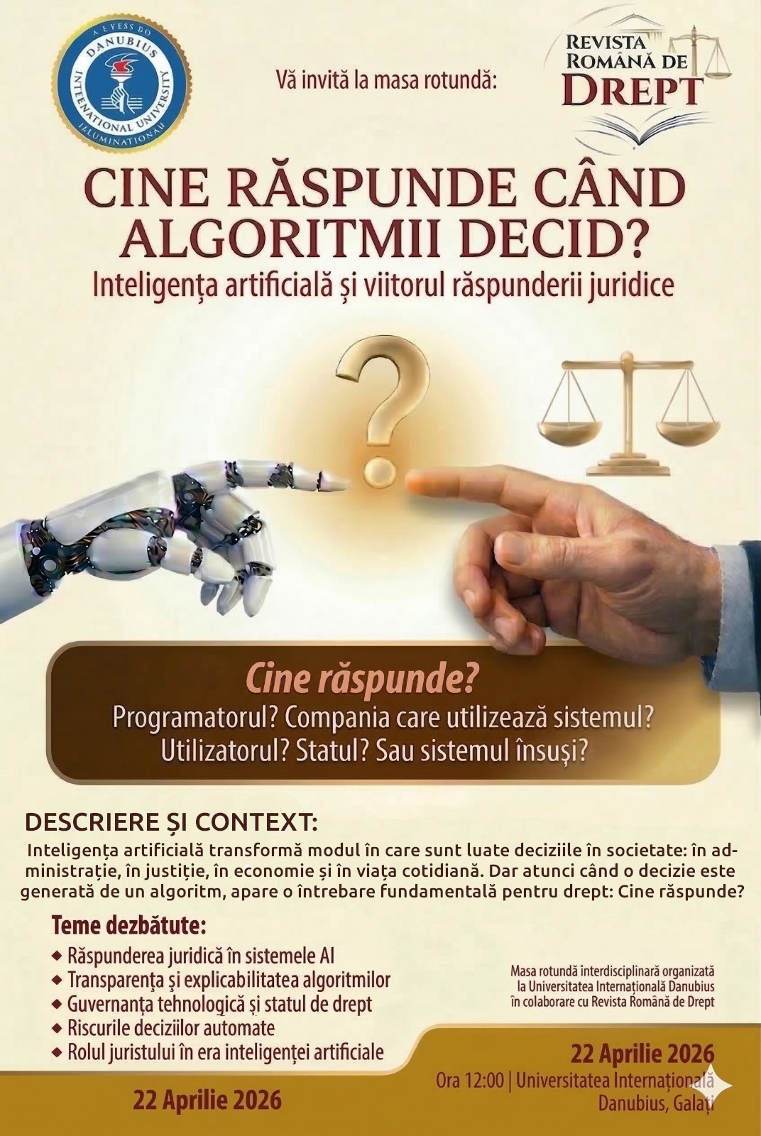 Conference / Round Table on Current Legal Issues