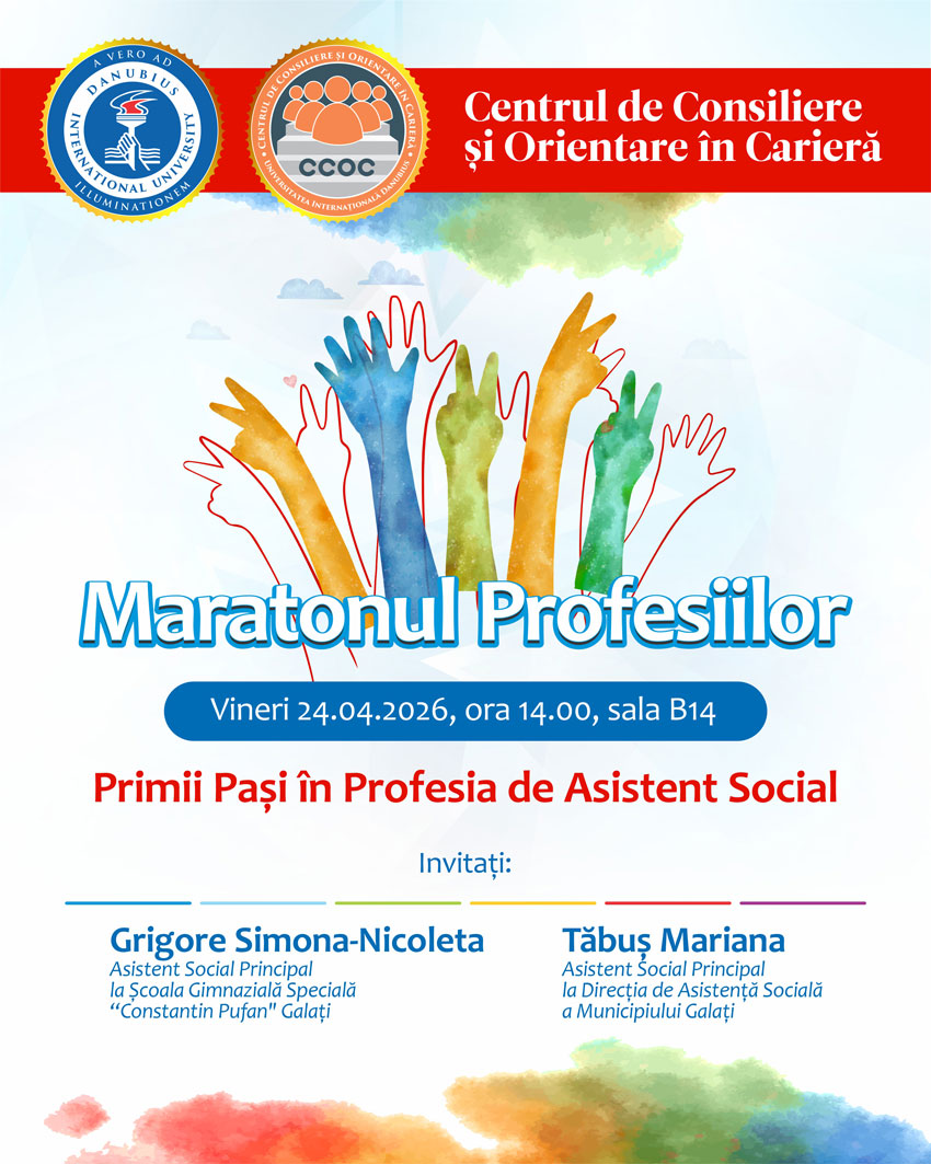 Maratonul Profesilor: Repere pentru integrarea în domeniul asistenței sociale