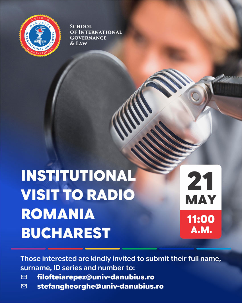 Institutional Visit To Radio Romania Bucharest