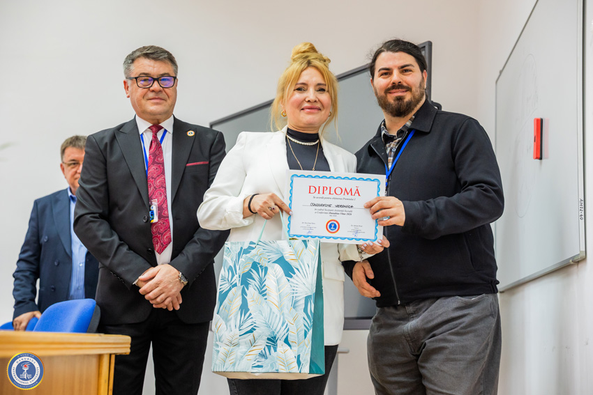 Studenții specializării Asistență Socială, premiați în cadrul Conferinței „Danubius Vitae” 